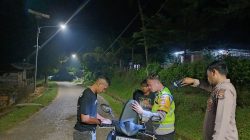 Bubarkan Balap Liar, Kapolres PALI : Apresiasi Respon Cepat Anggota Polsek Talang Ubi