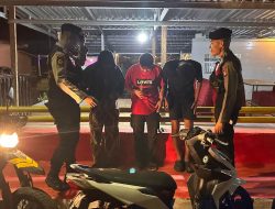Tiga Remaja Bawa Sajam di SPBU, Tim Patroli Presisi Polres PALI, Berikan Tindakan