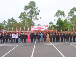 Usai Gelar Upacara HUT Bhayangkara ke-79 : Potong Tumpeng Bukti Sinergitas Polres dan Forkopimda PALI