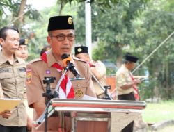 Ratu Dewa Lantik Pengurus Kakwara Palembang : Kembalikan Kejayaan Pramuka