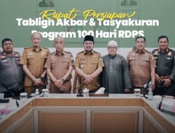 Pimpin Rapat Persiapan Tabligh Akbar, Wawako Palembang : Kita Sambut Guru (UAS) Dengan Baik
