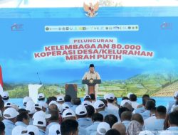 Prabowo Luncurkan 80.000 Koperasi Merah Putih. Ratu Dewa Akan Optimalkan KDMP di Palembang