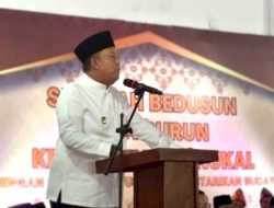 Sedekah Bedusun di Desa Purun, Iwan Tuaji Wakil Bupati PALI, Mengaku Masa Kecil Sering Mandi di Sebagut