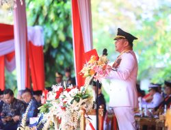 Gubernur Herman Deru Jadi Irup HUT ke-80 RI, Gaungkan Semangat Juang dan Kebanggaan Budaya Sumsel