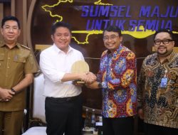 Audiensi Dirut Baru Pusri, Gubernur Herman Deru Tekankan Pentingnya Distribusi Pupuk untuk Pertanian Sumsel