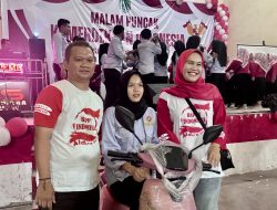 Kemeriahan Pesta Pembagian Hadiah Lomba Perayaan HUT Ke-80 Tahun RI, di Desa Betung Selatan
