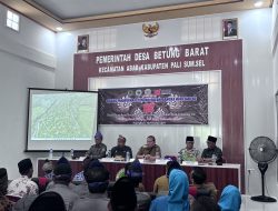 Warisi Budaya Leluhur, Warga Abab Gelar Sedekah Bedusun di HUT Ke-32 Tahun Desa Betung Barat