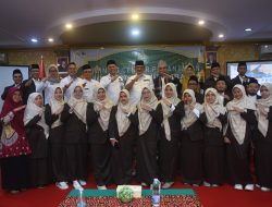 Sekda Sumsel Edward Candra Lepas 22 Qori dan Qoriah Terbaik Menuju STQH Nasional 2025 di Sultra