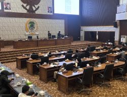 Wakil Bupati PALI Iwan Tuaji, Hadiri Rapat Paripurna DPRD Bahasa Pandangan Umum Fraksi Terhadap RAPERDA APBD 2026