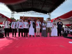 FH Ketua DPW PGK Sumsel Serukan Kemerdekaan Palestina di Monpera Palembang