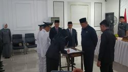Pelantikan dan Pengambilan Sumpah 33 Pejabat di PALI, ini Pesan Wabup!!