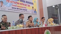 BPD Bersama Pemdes Betung Barat Gelar Musdesus Penetapan KPM BLT DD 2026.