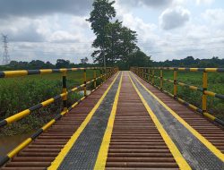 Perbaiki Jembatan Rentes di Pengabuan, Dua Kades dan DPRD PALI Apresiasi Pertamina dan Medco