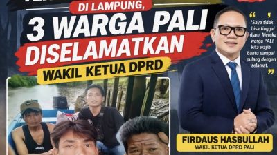 Berakhir sudah Penderitaan 4 Warga PALI di Lampung, Berkat Aksi Cepat Firdaus Hasbullah