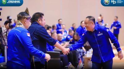 Gubernur Herman Deru Hadiri Musda V Partai Demokrat, Cik Ujang Dapat Dukungan 17 DPC Se-Sumsel