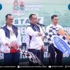 Lautan Massa Merahkan Palembang, Cik Ujang Lepas Jalan Santai HUT ke-80 Sumsel