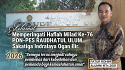 Refleksi Milad ke-76 Raudhatul Ulum Sakatiga, Alumni PALI: Pesantren Adalah Bekal Dunia dan Akhirat
