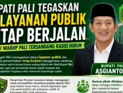 Ditengah Dinamika Politik Panas, Bupati PALI Pastikan Pelayanan Publik Tetap Berjalan
