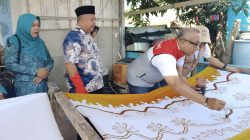Batik KHAMAN Desa Lubuk Raman Makin Bersinar Berkat Dukungan Nyata SKK Migas dan Pertamina Hulu Rokan Zona 4