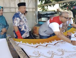 Batik KHAMAN Desa Lubuk Raman Makin Bersinar Berkat Dukungan Nyata SKK Migas dan Pertamina Hulu Rokan Zona 4