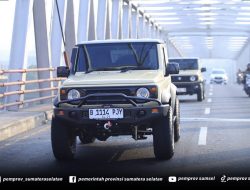 Bukan Sekadar Touring, Herman Deru Pimpin Konvoi Otomotif Sambil Tinjau Proyek Flyover dan Panen Stroberi di Muaraenim