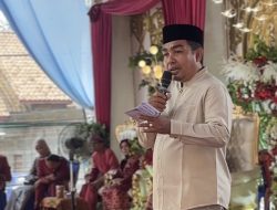 Meriahnya Resepsi Deni & Feni: Dihadiri Pimpinan DPRD PALI, Para Tokoh, hingga Kades Rozali yang Sampaikan Pesan Penting untuk Warga