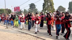 Semangat Kemerdekaan Membara! Ribuan Warga Padati Lapangan Kantor Camat Abab Rayakan HUT RI ke-81