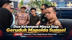 Dua Kelompok Massa Siap Demo di Mapolda Sumsel, Tuntut Penolakan Hukuman 7 Hari Oknum Anggota Polres PALI Pelaku Penodaan Gadis di Abab